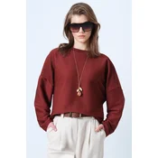 Trend Alacati Stili Ženska bluza Alc-X14623, Bordo