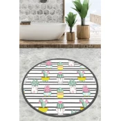 LEssentiel Maison Kupatilski otirac Catinus Cactus, 120cm, Šareni
