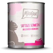 Mjamjam Mačja hrana - svinjina in korenček - 800 g