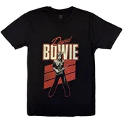 David Bowie Red Sax Black L Majica