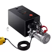 VEVOR Hidravlična črpalka dvojnodelna pogonska enota 595x212x243 mm 12V za shranjevanje