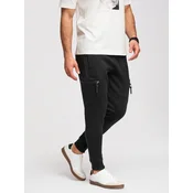 Moške jogger trenirke z žepi Ombre