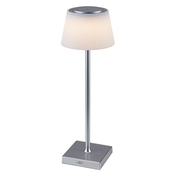 RABALUX Stona lampa taena srebrna