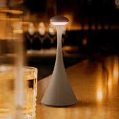 Sigor LED namizna svetilka Nudrop mini, grafitno siva, IP54, z možnostjo zatemnitve - Dnevna soba/jedilnica - Aluminij