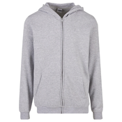 Urban Classics Jopa na zadrgo pegasto siva