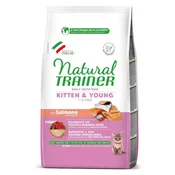 Natural Trainer Cat Kitten, losos - različna pakiranja 3 x 1,5 kg