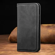 Črna Elegantna Flip torbica (iPhone 13 Pro)