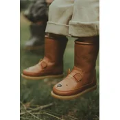 Donsje Otroški zimski usnjeni čevlji Wadudu Classic Boots Bear