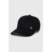 Kapa s šiltom Calvin Klein Jeans črna barva, K60K612329