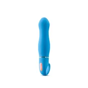 Aria Exciting Af Blue – silikonski vibrator, 15.8 cm