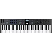 Arturia KeyLab Essential 61 mk3 MIDI keyboard Black (Samo odprto)