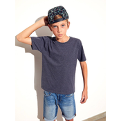 Grey childrens t-shirt in combed cotton Fruit of the Loom