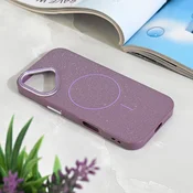 Maska za iPhone 17 6.3 Magsafe Sparkle Dust ljubicasta