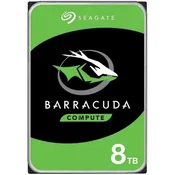 SEAGATE BarraCuda serija - ST8000DM004  Interni, 3.5", SATA III, 8TB HDD