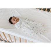 Ergobaby dekica za zamatanje bebe – Swaddler, Silver Moons