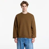 Mikina Lacoste Crewnecks UNISEX Mascara Brown M