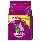 Whiskas suha mačja hrana 7 kg po posebni ceni! - 1+ piščanec