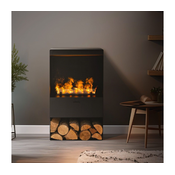 Planika STEAMY - Kamin na vodno paro z daljinskim upravljalnikom 83x48 cm 125W/230V