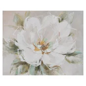 Homestar Oljna slika 80x100 cm bela cvetlica