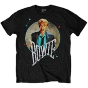 David Bowie Majica Circle Scream Unisex Black L