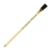 Radirka v svinčniku 7058/B bela s čopičem (Faber Castell -)