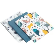 shumee MODRA MUSLINSKA PLENICA (paket - 3 kosi)