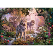 RAVENSBURGER Puzzle Vukovi, 1000 delova
