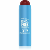 Rimmel Kind & Free višenamjenska šminka za oci, usne i lice nijansa 005 Berry Sweet 5 g