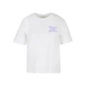 Mister Tee Majica Dreams Over Reality indigo / bela