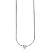 Pandora Srebrna ogrlica Moments 590742HV (Dolžina 45 cm) srebro 925/1000