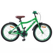 vidaXL vidaXL Otroško Kolo 18 Palcev za 5-7 let Zelena, (5000157317)
