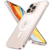 Premium ovitek Torras Diamond MagSafe za iPhone 16 Pro - clear