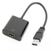 A USB3 HDMI 02 Gembird USB 3.0 to HDMI display adapter, black