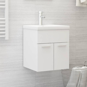 Ormaric za umivaonik bijeli 41 x 38,5 x 46 cm konstruirano drvo