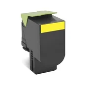 Lexmark Lexmark 702HY toner, original, rumena, 3000 strani