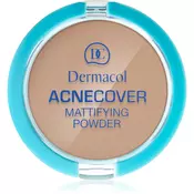 Dermacol Acnecover kompaktni puder za problematično lice, akne nijansa Sand (Mattifying Powder) 11 g