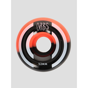 Welcome Orbs Apparitions - Round - 99A 53mm Wheels neon coral / black split Gr. Uni