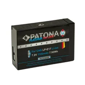 Baterija LP-E17 za Canon EOS 750D/M3/M5/M6, 1100 mAh