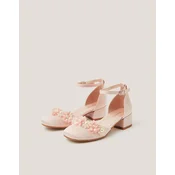 Monsoon Children Cipele za devojcice Pearly Pom Flower, Roze