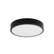 SOLLUX lighting Moderna okrogla stropna svetilka, črna, O40, ONYX LED, 23W, SL.1244, Sollux Lighting