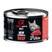 shumee Alpha Spirit - Mokra hrana za odrasle mačke - Govedina - 200 g