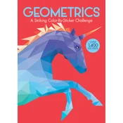 Geometrics: A Striking Color-By-Sticker Challenge