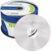 MEDIA RANGE DVD-R 4.7GB 16x, Cake 50 - MR444 DVD-R, 4.7 GB