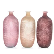 Dekor vaza staklo H38X15cm 649669