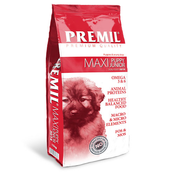 Premil Maxi Puppy Junior - granule 30/14 - hrana za štence i mlade pse 2.5kg
