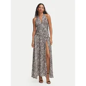 Bardot Cocktail obleka Oskar  60529DB Rjava A-Line Fit