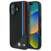 1 to 3 BMW BMHMP16S23PUTRK IPHONE 16 6.1 BLACK/BLACK HARDCASE M MESHED TRICOLOR STRIPES MAGSAFE