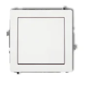 DECO enopolno stikalo belo DWP-1