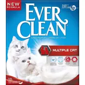 Ever Clean Multiple Cat posip za mačje stranišče 10L