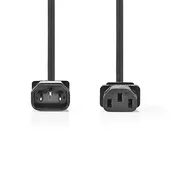NEDIS napajalni kabel/ konektor IEC-320-C14/ konektor IEC-320-C13/ črn/ bulk/ 5 m